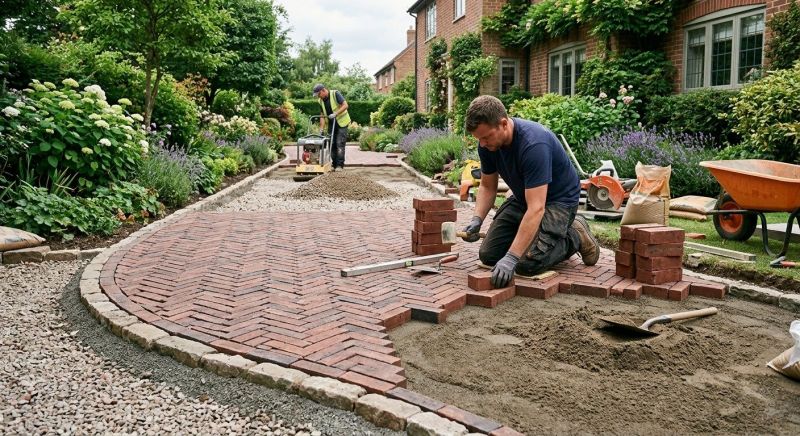 Brick Landscaping Installation in Norwalk, CT